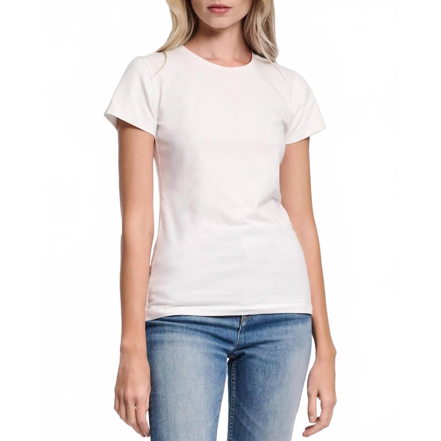 New Dorothee Schumacher All Time Favorites Tee In Camellia White